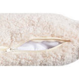 Coussin Gabriel DOUDOU naturel blanc 40 cm x40 cm 013529