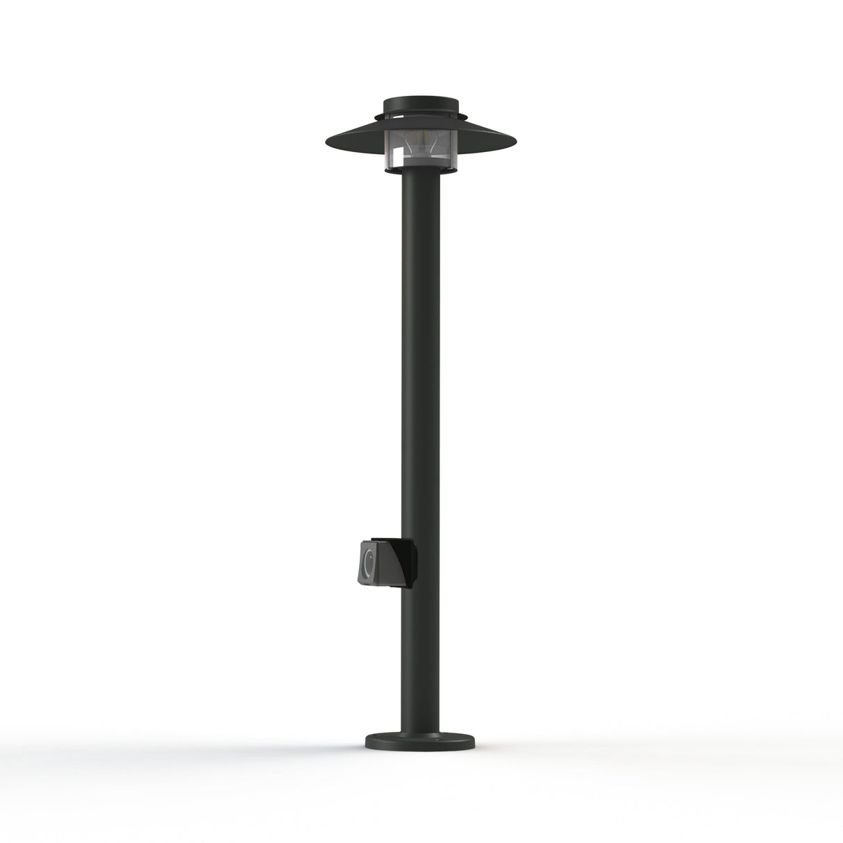 Borne Kerlouan N°4 prise type F Gris anthracite 006 128006006-sk