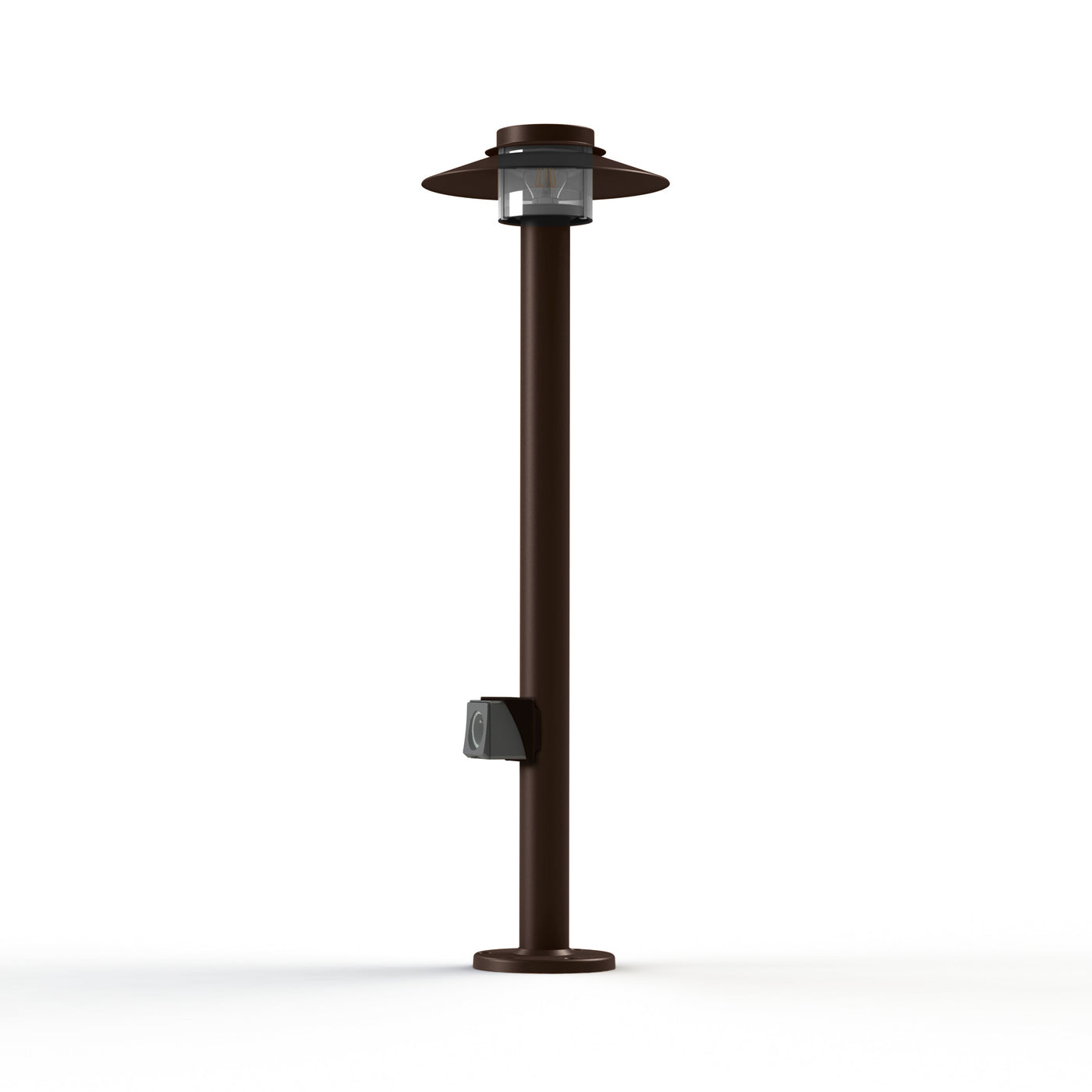 Borne Kerlouan N°4 prise type J Rouille 046 128006046-ch