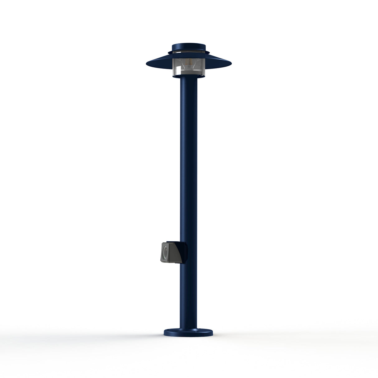 Borne Kerlouan N°4 prise type F Bleu acier 065 128006065-sk