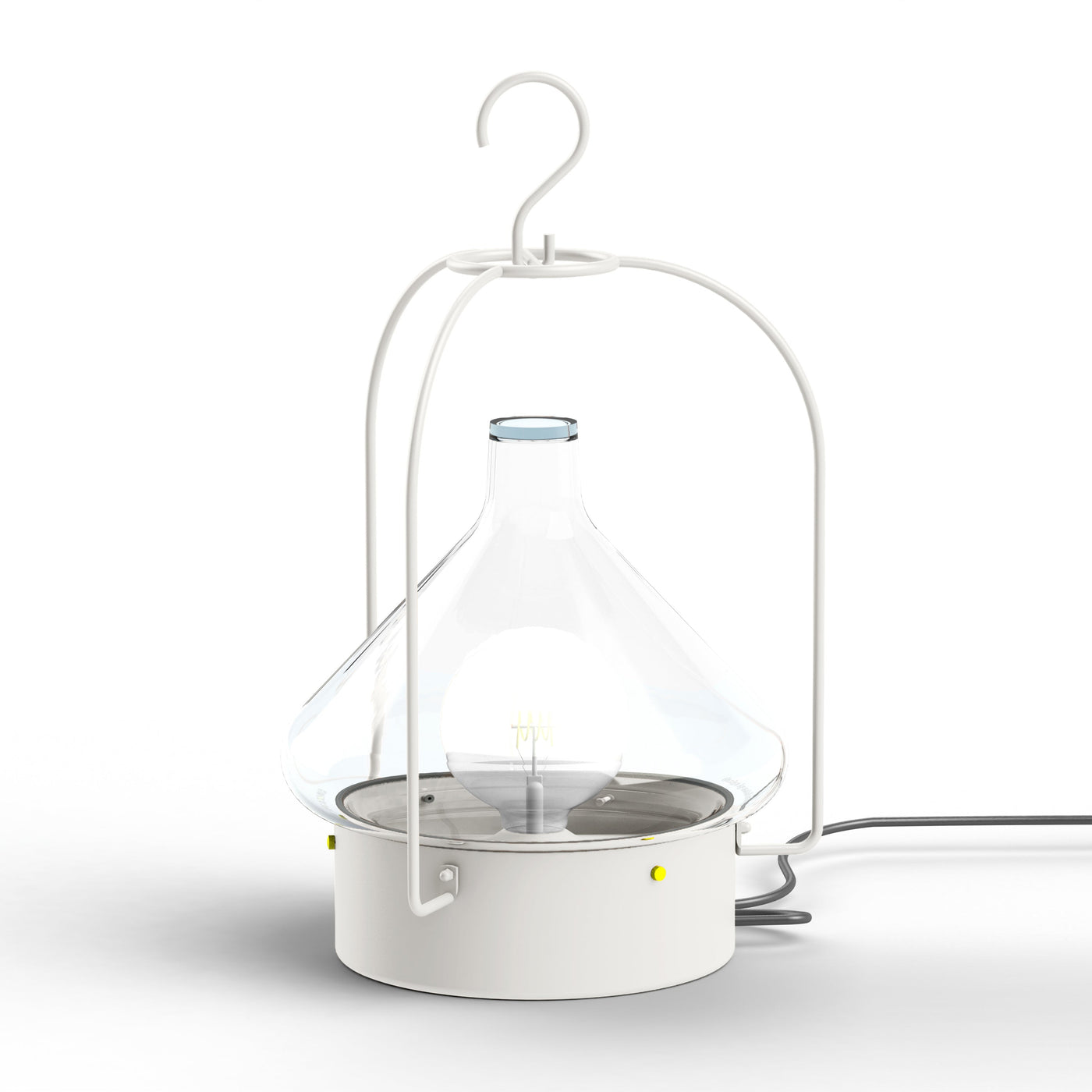 Luminaire mobile La Hutte N°2 Blanc pur 101 166002101