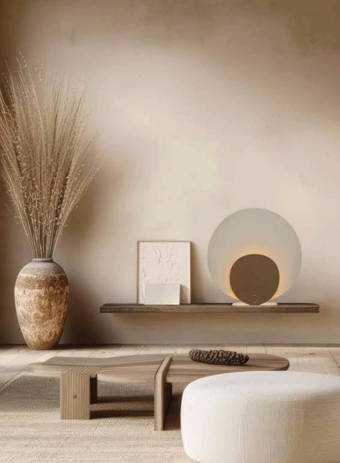 Lampe Ipanéma havane H48