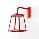 Applique Lampiok 4 N°1 LED 35w 3000°k clair Rouge tomate 110 175024110
