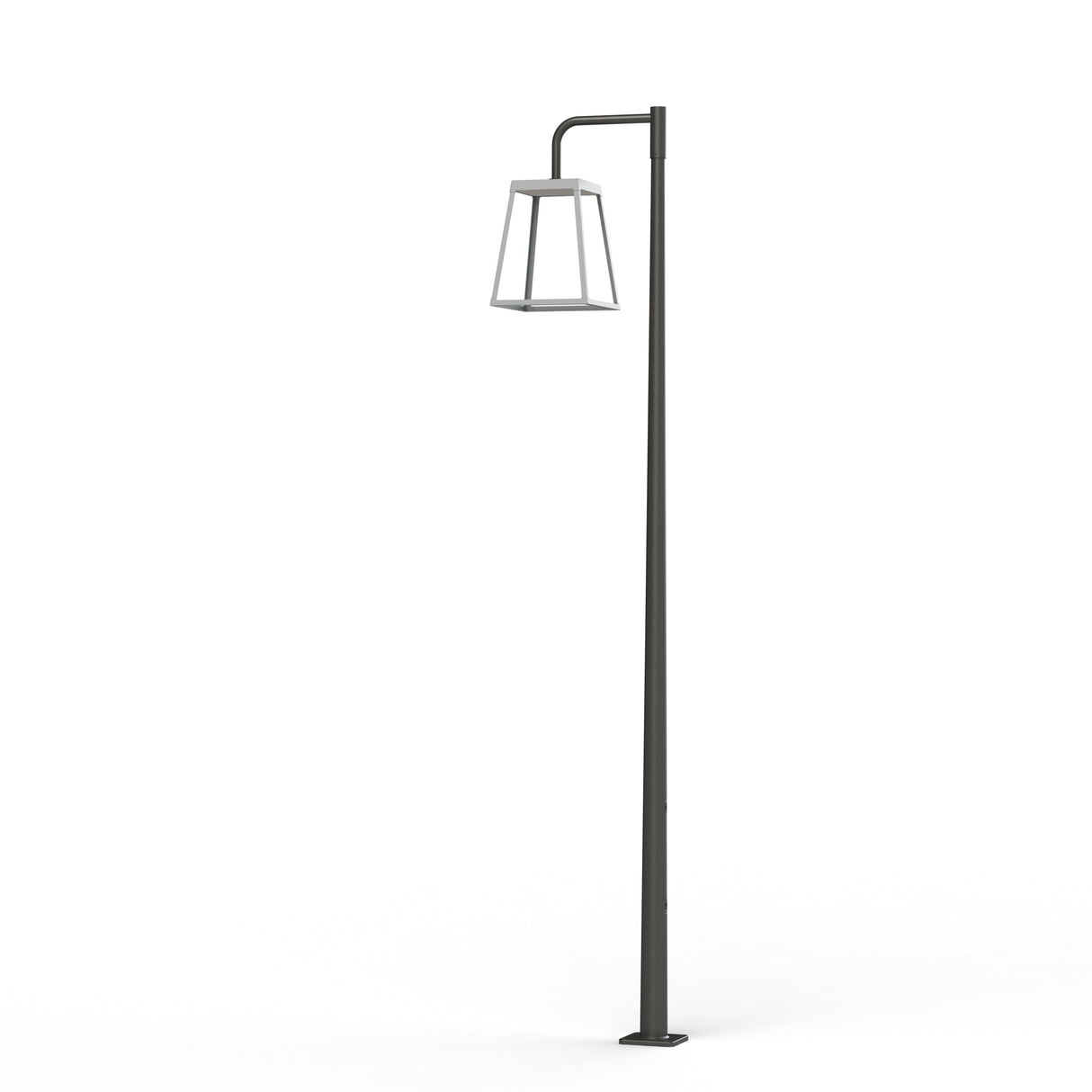 Lampadaire Lampiok 4 N°3 LED 35w 2700°k PMMA opale Gris noir 107- Gris soie 105 175235105