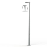 Lampadaire Lampiok 4 N°3 LED 35w 2700°k PMMA satiné Gris soie 105 175036105