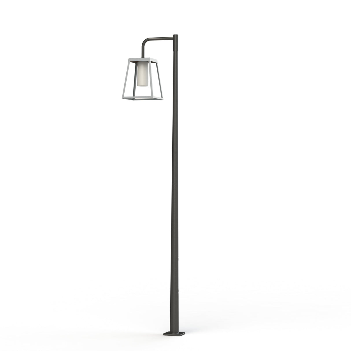Lampadaire Lampiok 4 N°4 LED 35w 2700°k Tube PMMA Gris noir 107- Gris soie 105 175237105