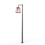 Lampadaire Lampiok 4 N°4 LED 35w 3000°k tube PMMA Gris noir 107 - Rouge 110 175228110