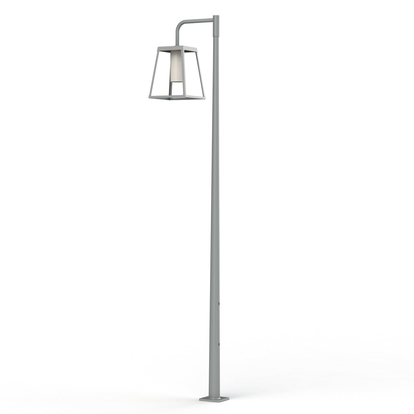 Lampadaire Lampiok 4 N°4 LED 35w 2700°k Tube PMMA Gris soie 105 175037105