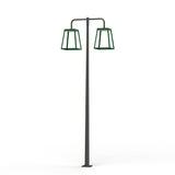 Lampadaire Lampiok 4 N°5 LED 35w 3000°k opale Gris noir 107 - Vert sapin 067 175229067