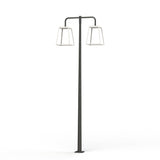 Lampadaire Lampiok 4 N°5 LED 35w 3000°k opale Gris noir 107 - Blanc pur 101 175229101