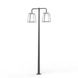 Lampadaire Lampiok 4 N°5 LED 35w 3000°k clair Gris noir 107 - Gris soie 105 175230105