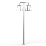 Lampadaire Lampiok 4 N°5 LED 35w 3000°k clair Gris soie 105 175030105