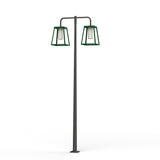 Lampadaire Lampiok 4 N°6 LED 35w 2700°k Tube PMMA Gris 107 - Vert sapin 067 175240067