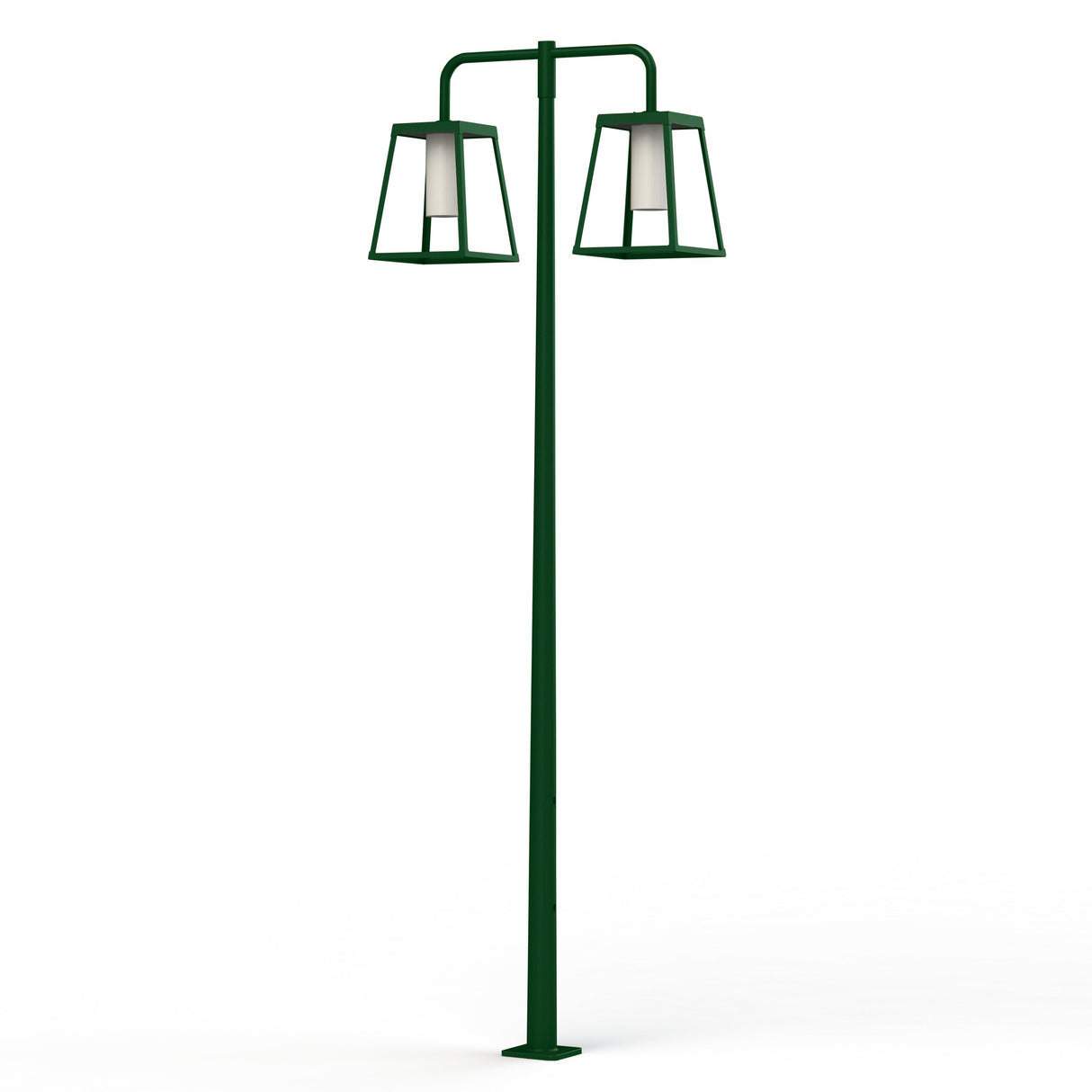 Lampadaire Lampiok 4 N°6 LED 35w 2700°k Tube PMMA Vert sapin 067 175040067