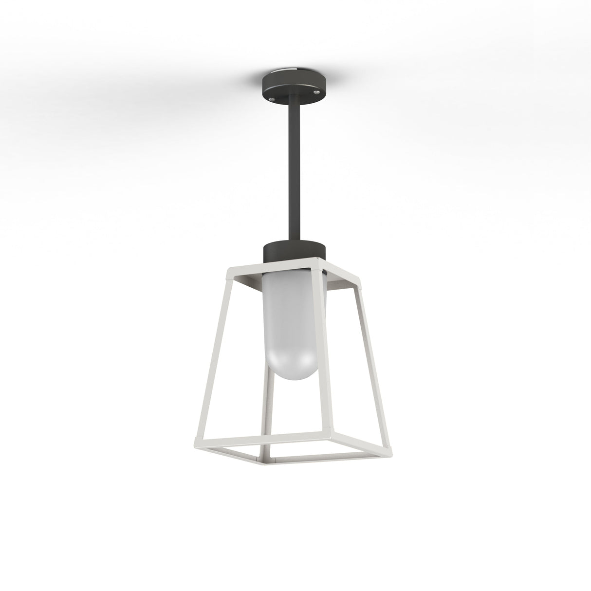 Suspension Lampiok 1 N°2 opale Blanc pur 101 131004101