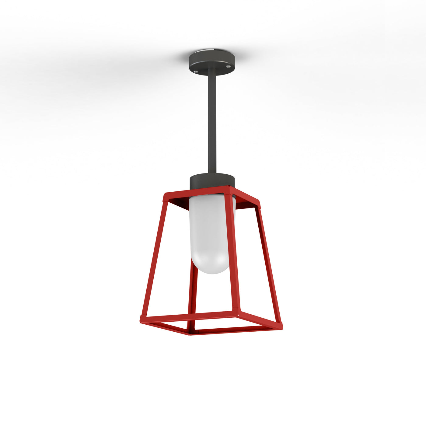 Suspension Lampiok 1 N°2 clair Rouge tomate 110 131004110
