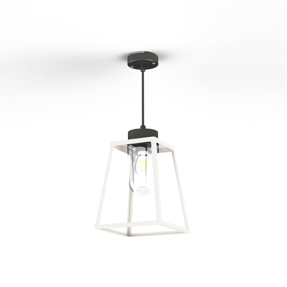 Suspension Lampiok 1 N°3 clair Blanc 001 131005001