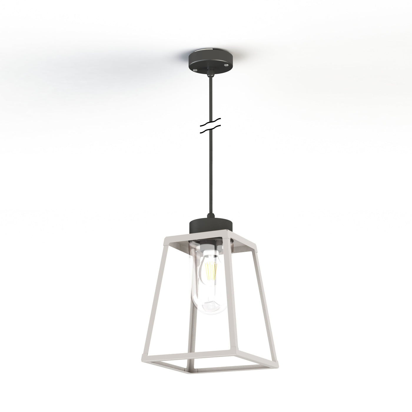 Suspension Lampiok 1 N°4 clair Blanc pur 101 131007101