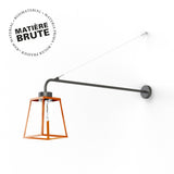 Applique Lampiok 1 N°6 Cuivre brut 082 Diffuseur clair 131011082