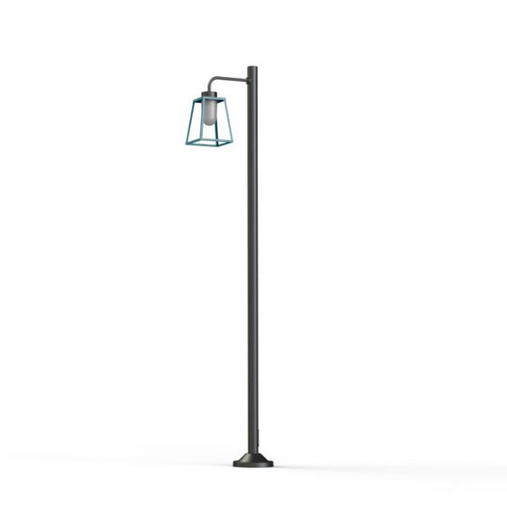 Lampadaire Lampiok 1 N°7 opale Bleu 111 131014111