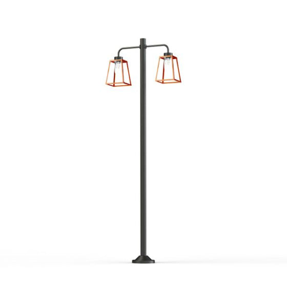 Lampadaire Lampiok 1 N°8 clair Cuivre patiné vernis 080 131015080