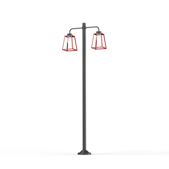 Lampadaire Lampiok 1 N°8 clair Rouge tomate 110 131015110