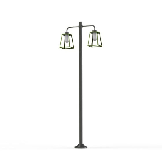 Lampadaire Lampiok 1 N°8 opale Vert fougère 109 131016109