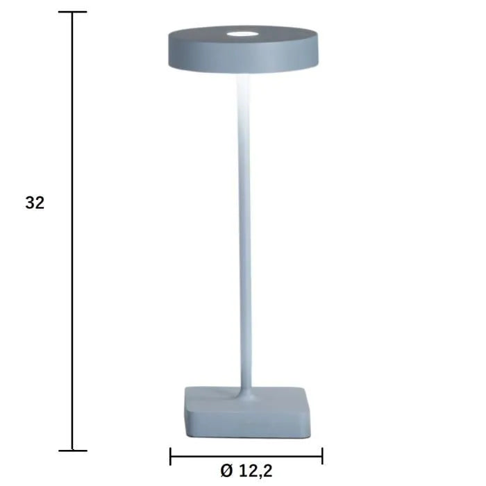 Lampe nomade TAP bleu LT.TAP/BLU.AVION
