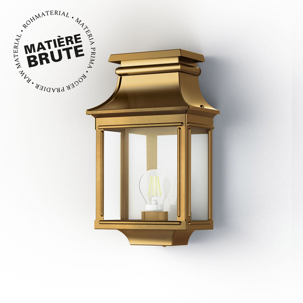 Applique Louis Philippe 1 N°1 Laiton brut 072 134001072