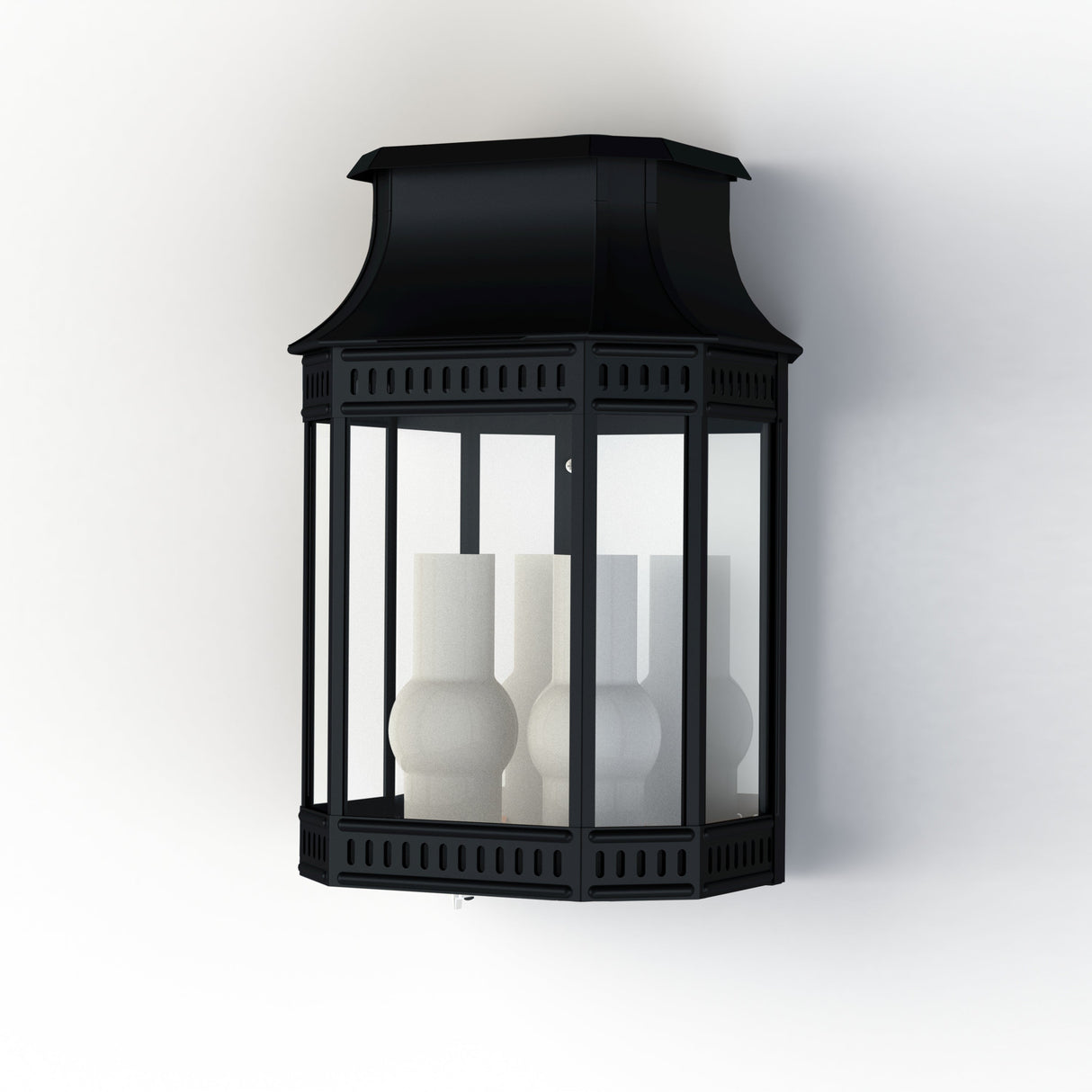 Applique Louis Philippe 2 N°1 g9 Noir foncé 000 135002000