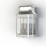 Applique Louis Philippe 2 N°1 Zinc brut 092 135002092