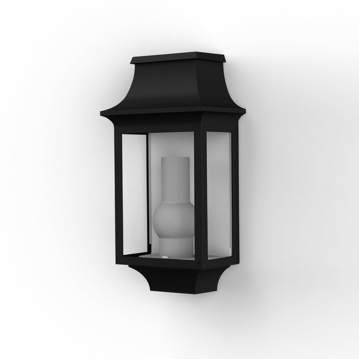 Applique Louis Philippe 7 N°1 E27 Noir foncé 000 136001000