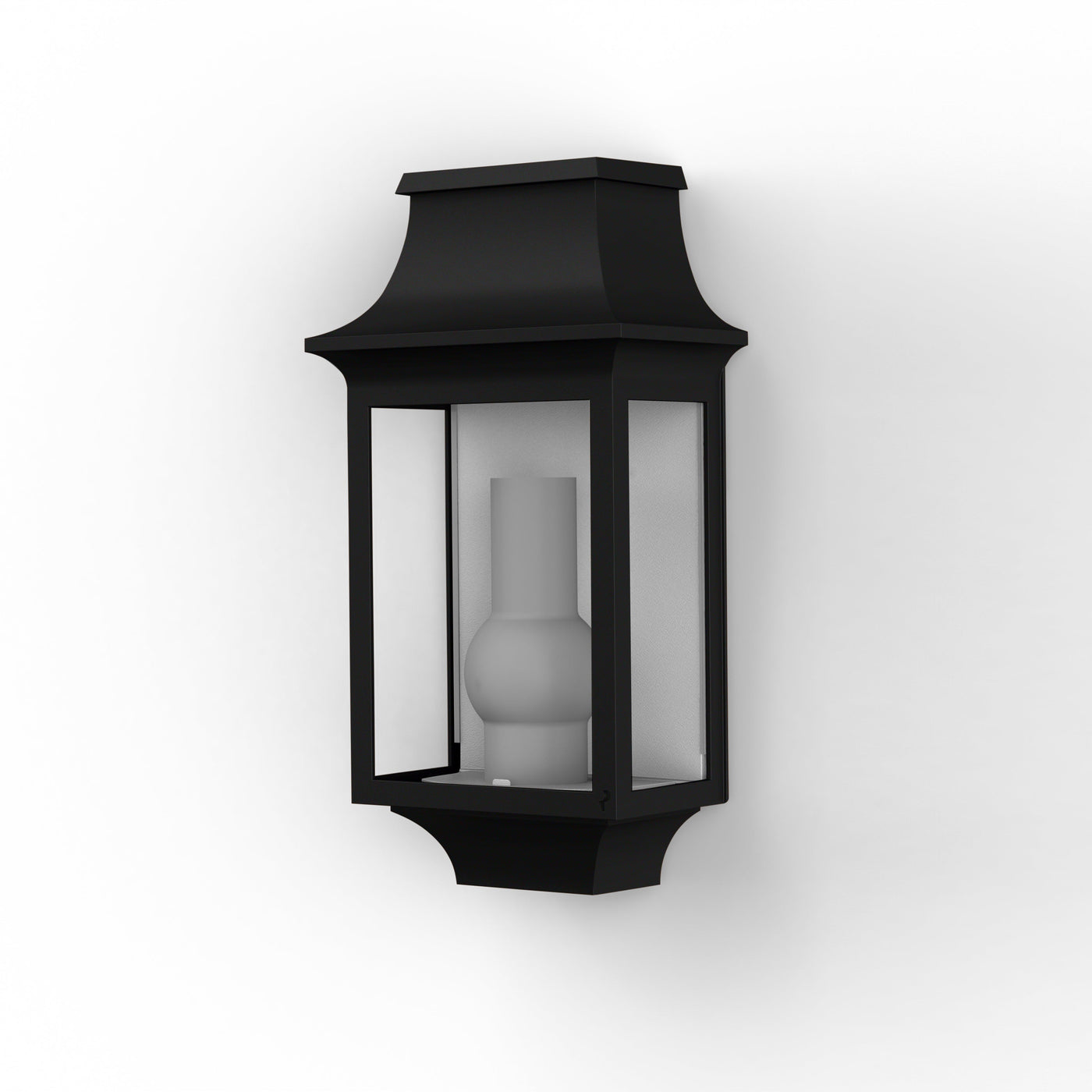 Applique Louis Philippe 7 N°1 E27 Noir foncé 000 136001000