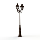 Lampadaire Louis XIII N°7 LED 2700°K Rouille 046 130114046