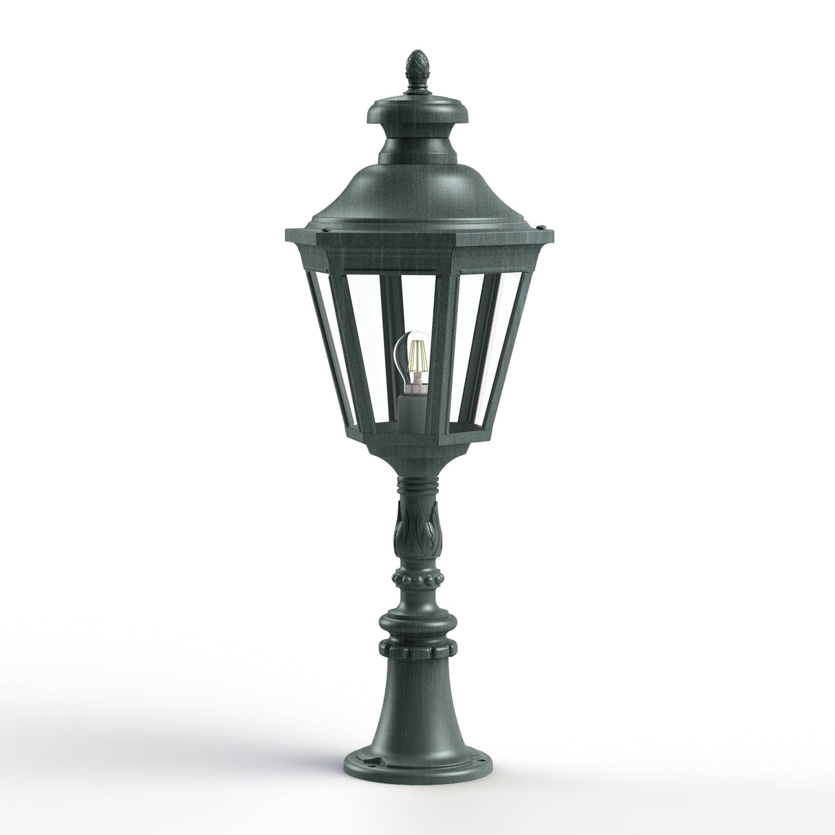 Borne Louis XIII N°9 Vert de gris 008 130017008