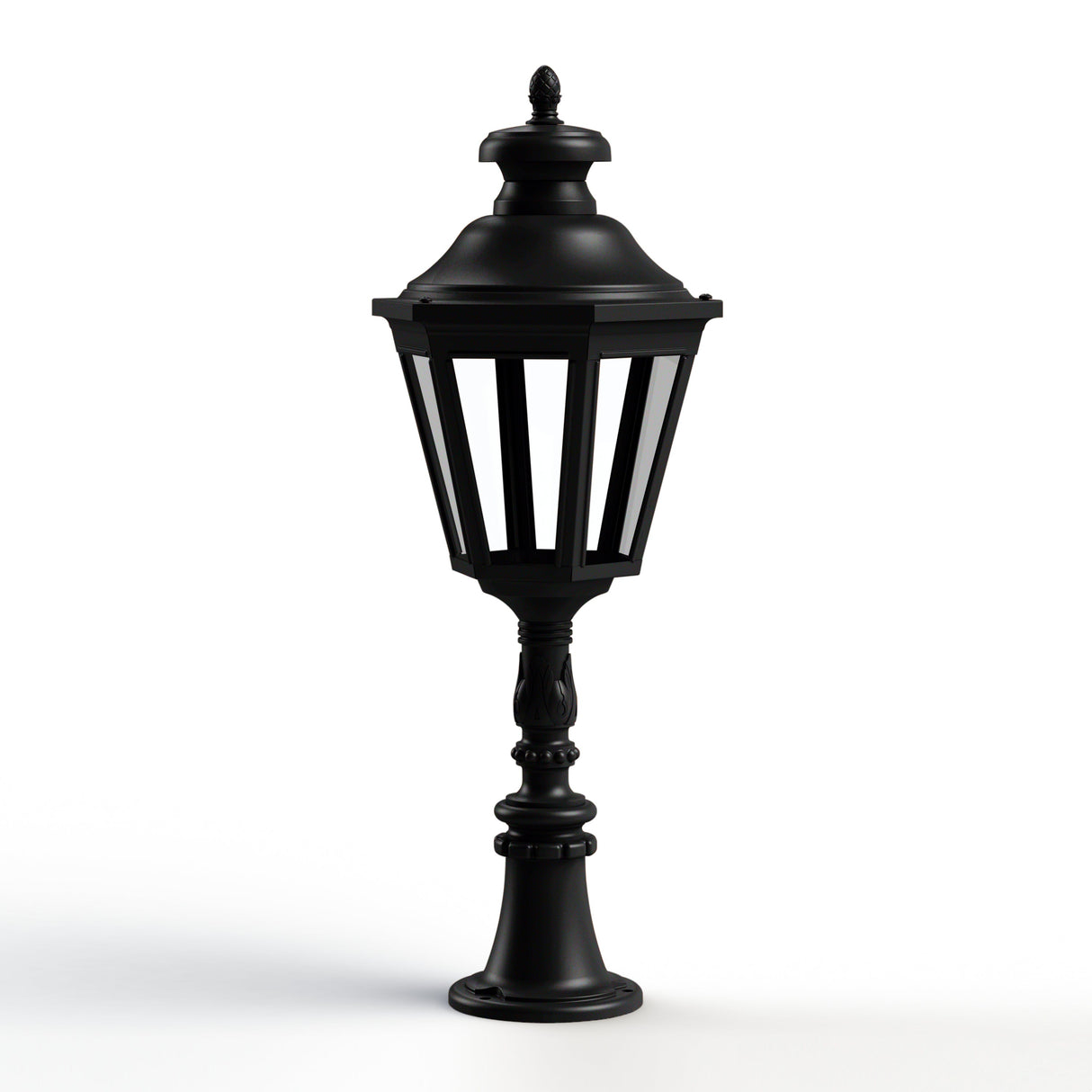Borne Louis XIII N°9 LED 2700°K Noir foncé 000 130118000