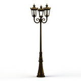 Lampadaire Louvre N°10 E27 Patiné doré 009 133019009