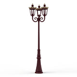 Lampadaire Louvre N°10 E27 Rouge vin 066 133019066