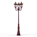 Lampadaire Louvre N°10 LED 2700°K Rouge vin 066 133120066