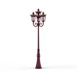 Lampadaire Louvre N°11 LED 2700°K Rouge vin 066 133122066