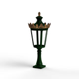 Borne Louvre N°3 LED 2700°K Vert Anglais 019 133106019