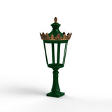 Borne Louvre N°3 LED 2700°K Vert sapin 067 133106067