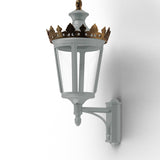 Applique Louvre N°5 LED 2700°K Gris soie 105 133110105