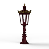 Borne Louvre N°7 E27 Rouge vin 066 133013066