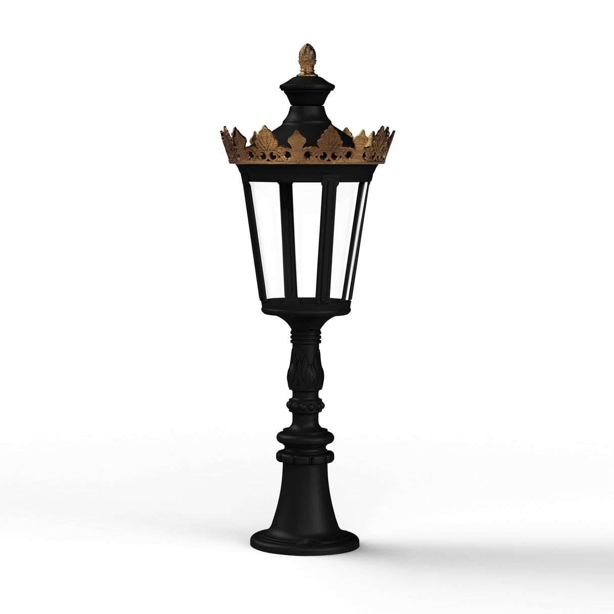 Borne Louvre N°7 LED 2700°K Noir foncé 000 133114000