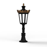 Borne Louvre N°7 LED 2700°K Noir foncé 000 133114000