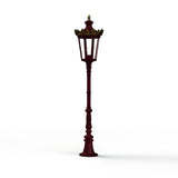 Borne Louvre N°8 E27 Rouge vin 066 133015066
