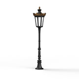 Borne Louvre N°8 LED 2700°K Noir foncé 000 133116000