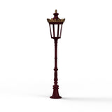Borne Louvre N°8 LED 2700°K Rouge vin 066 133116066
