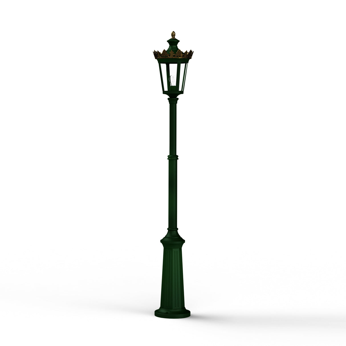Lampadaire Louvre N°9 E27 Vert Anglais 019 133017019